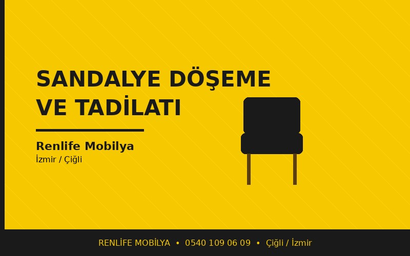 Sandalye Döşemesi ve Tadilatı
